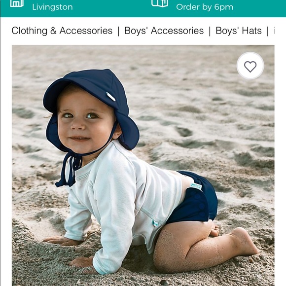 Toddler Sun Hat - Picture 2 of 6